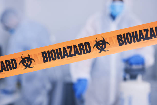 Professional Blood Cleanup technician working in Boulder Creek, CA